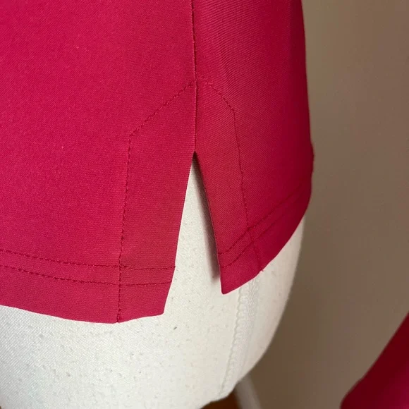 Sympli Raspberry Open-Front Ruffle Cardigan - Picture 9 of 9